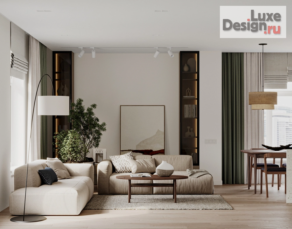 Дизайн интерьера квартиры "CLEVER PARK - V" (фото 1)