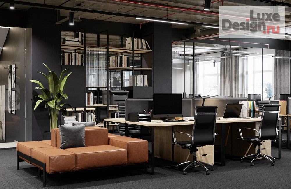 Дизайн интерьера офиса "OFFICE CUB" (фото 2)