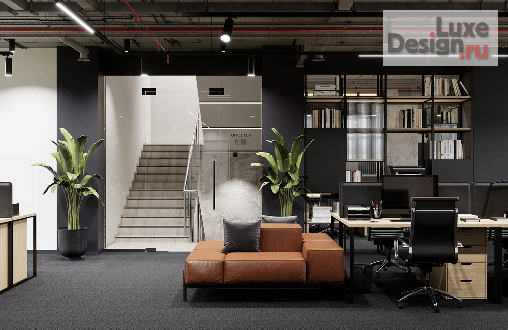 Дизайн интерьера офиса "OFFICE CUB" (фото 3)