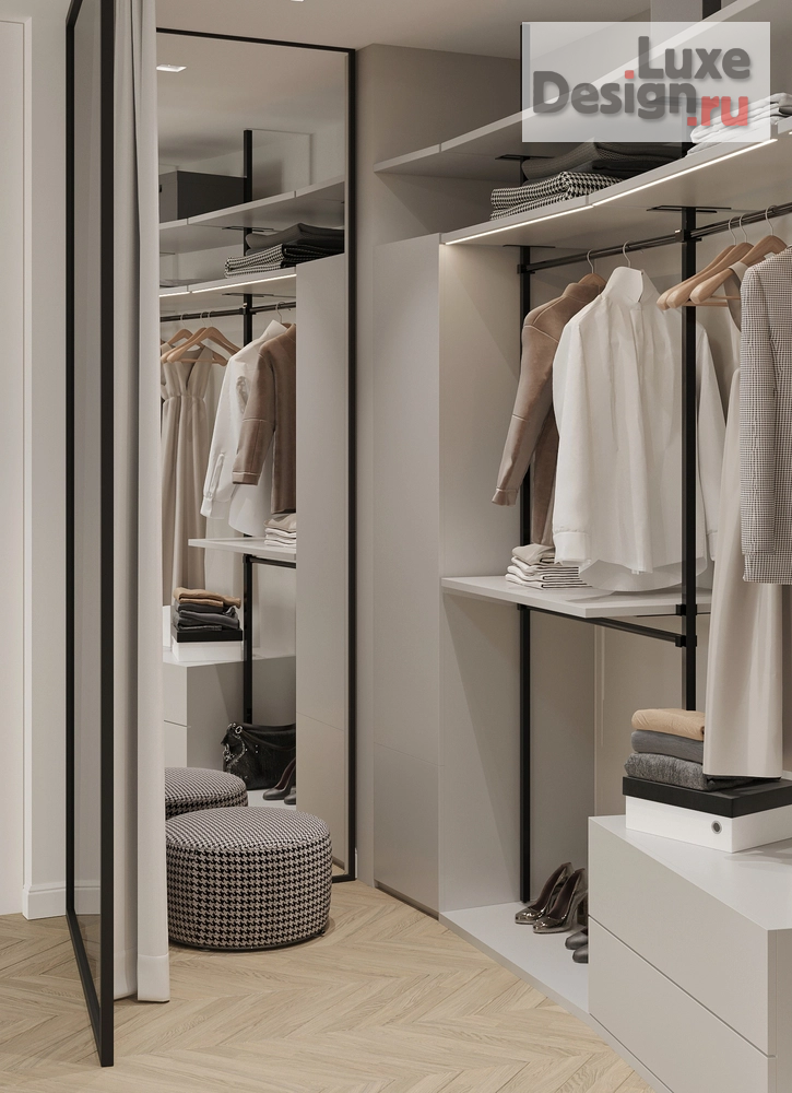 Дизайн интерьера двухкомнатной квартиры "CLEVER PARK - IV" (фото 14)