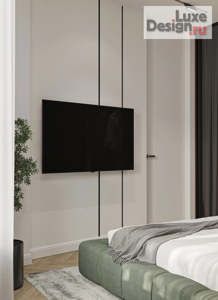 Дизайн интерьера двухкомнатной квартиры "CLEVER PARK - IV" (фото 16)