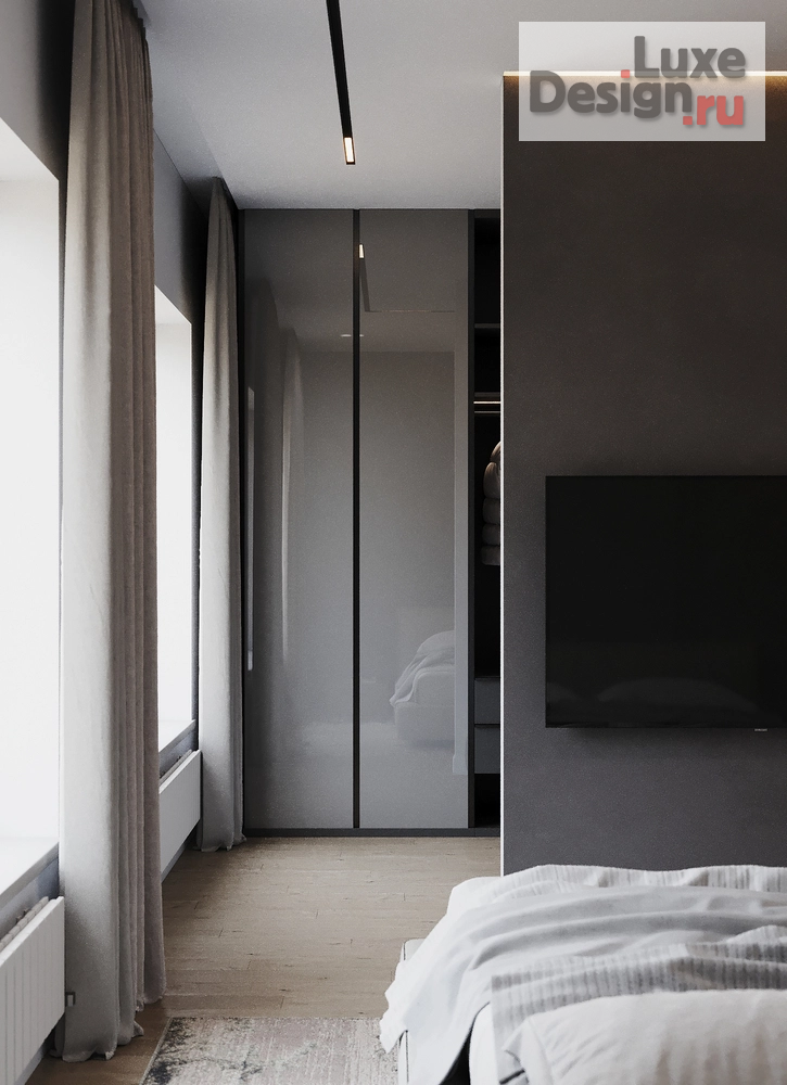 Дизайн интерьера четырехкомнатной квартиры "ПАРК СТОЛИЦ" (фото 20)