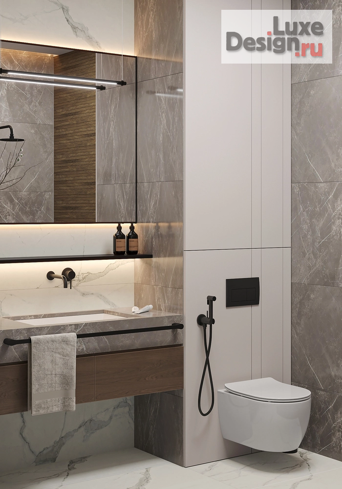 Дизайн интерьера двухкомнатной квартиры "CLEVER PARK - IV" (фото 22)