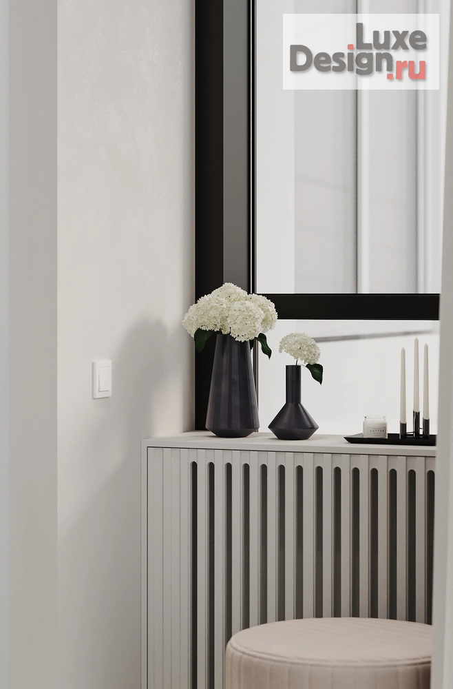 Дизайн интерьера трехкомнатной квартиры "ЖК АТМОСФЕРА " (фото 28)