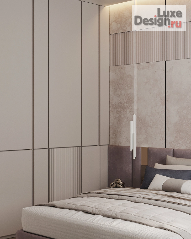 Дизайн интерьера трехкомнатной квартиры "ЖК АТМОСФЕРА " (фото 29)