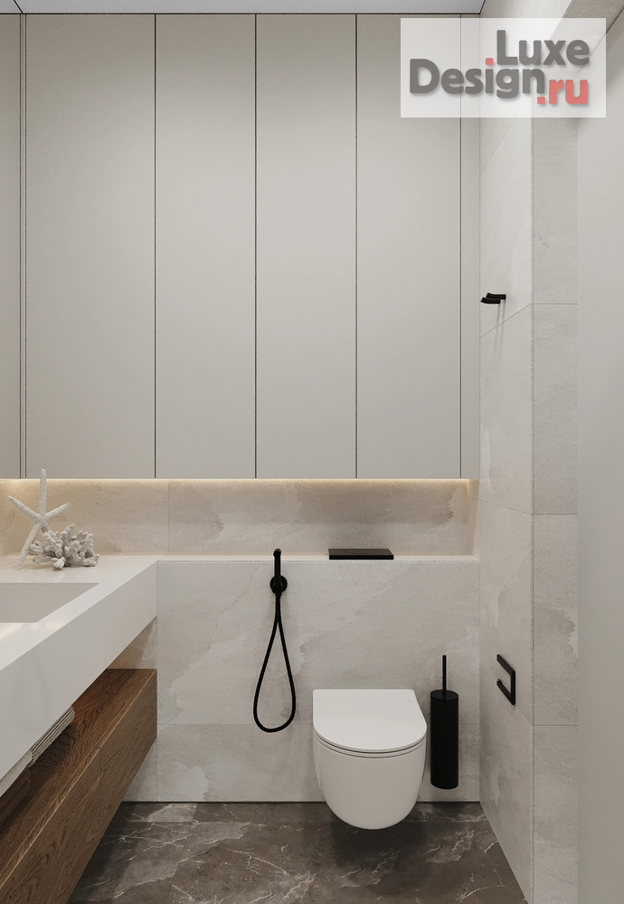 Дизайн интерьера четырехкомнатной квартиры "ПАРК СТОЛИЦ" (фото 31)