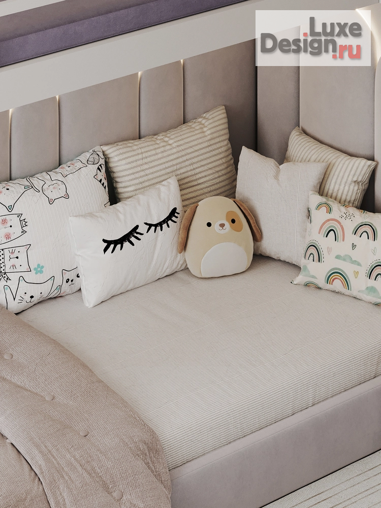 Дизайн интерьера трехкомнатной квартиры "ЖК АТМОСФЕРА " (фото 45)