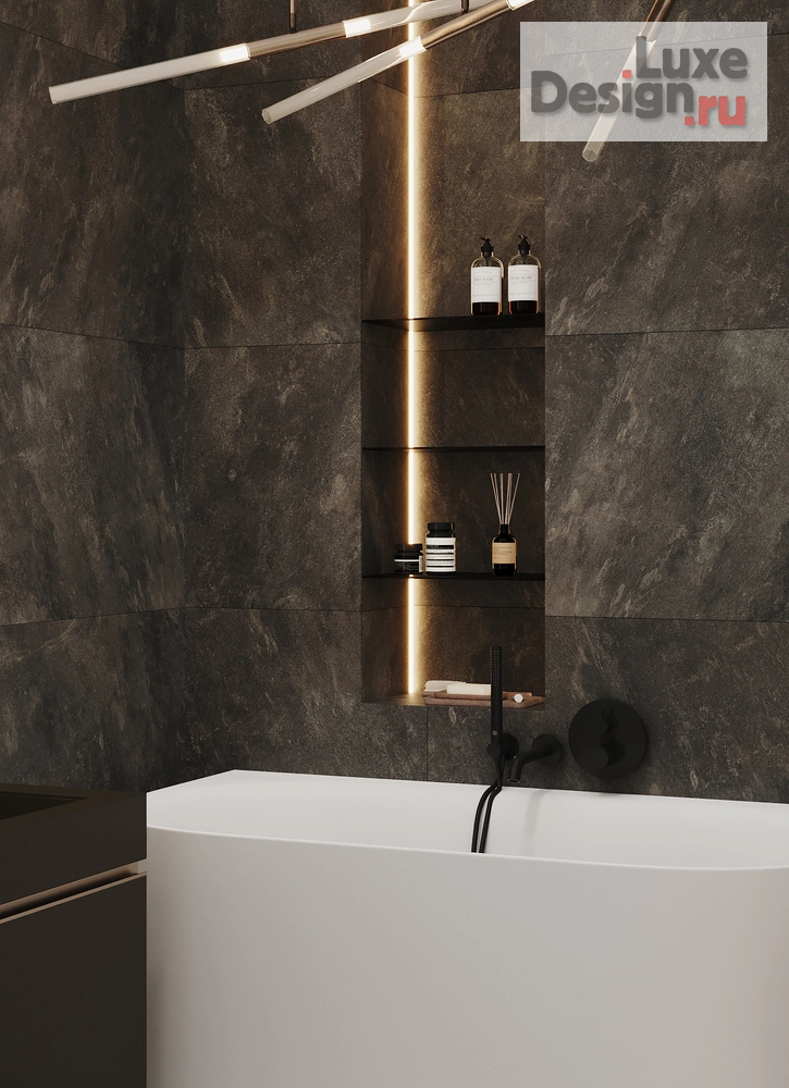 Дизайн интерьера четырехкомнатной квартиры "ПАРК СТОЛИЦ" (фото 9)