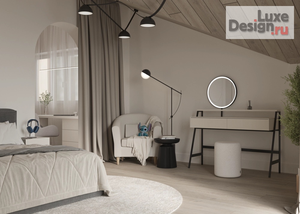 Дизайн интерьера коттеджа "Проект дома в коттеджном посёлке Образцово" (фото 16)