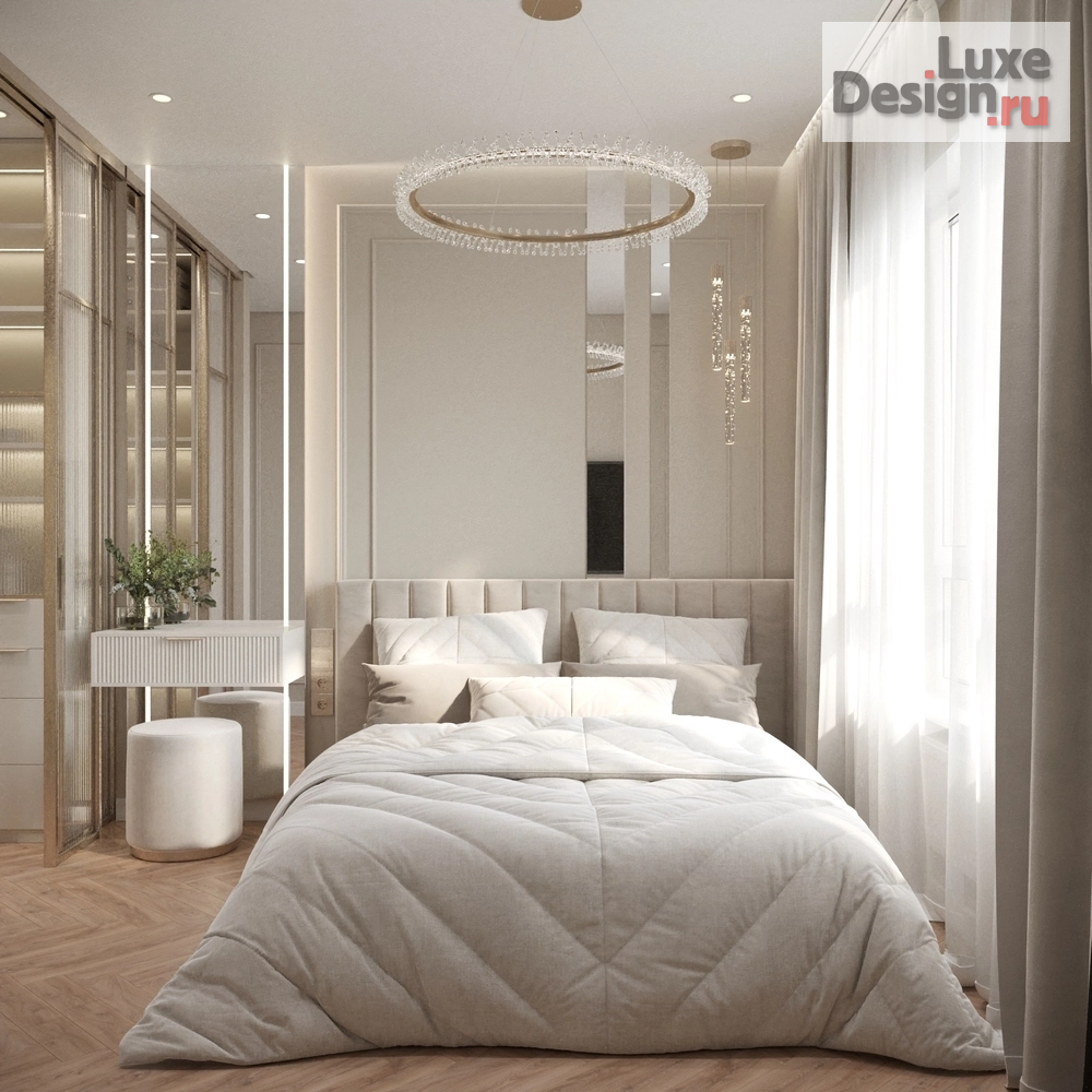 Дизайн интерьера двухкомнатной квартиры "Проект 2-х комнатной квартиры" (фото 1)