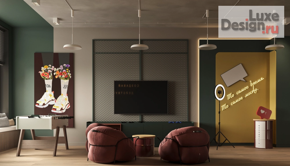 Дизайн интерьера клуба "Детское игровое пространство в жилом комплексе" (фото 4)