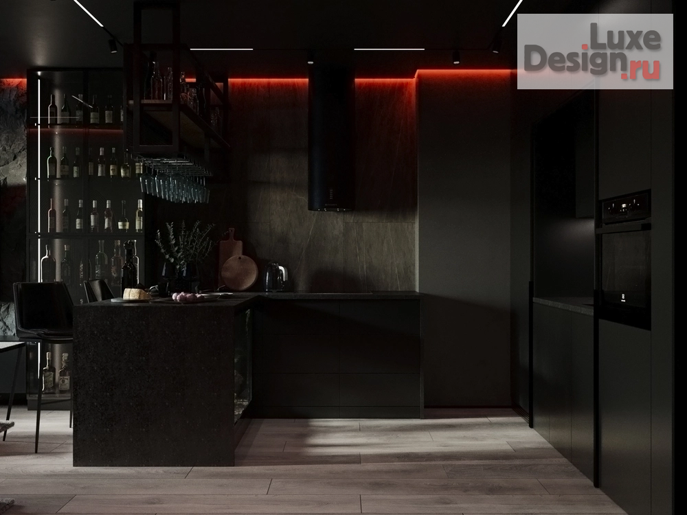 Дизайн интерьера двухкомнатной квартиры "Проект 2-х комнатной квартиры" (фото 3)