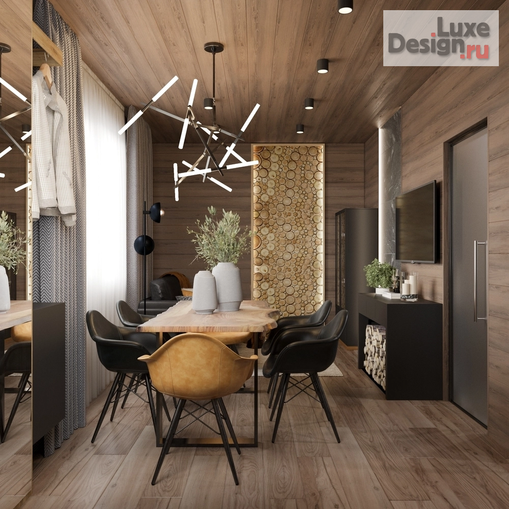 Дизайн интерьера бани "Фрагмент частного банного комплекса" (фото 3)