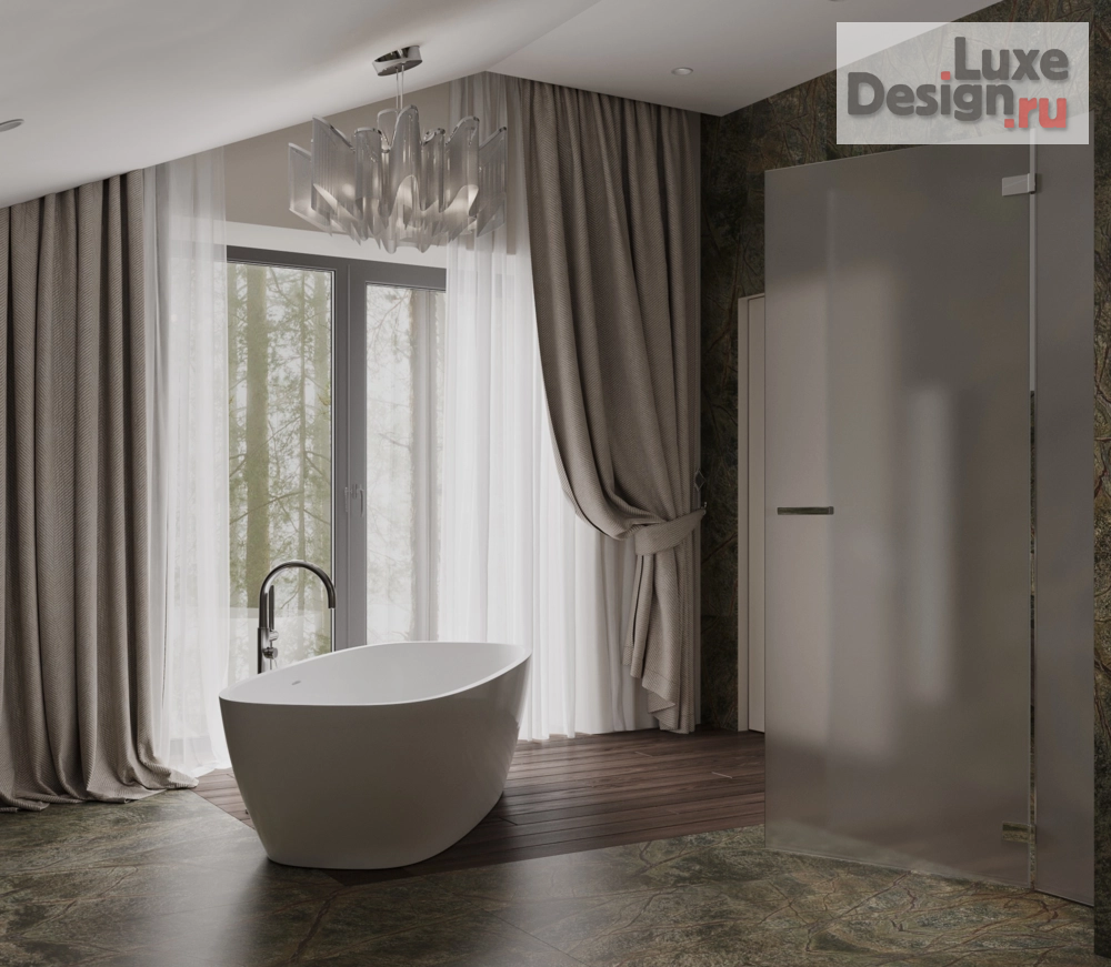 Дизайн интерьера коттеджа "Проект дома в коттеджном посёлке Образцово" (фото 30)