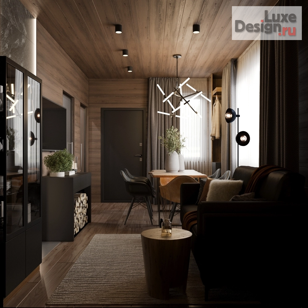 Дизайн интерьера бани "Фрагмент частного банного комплекса" (фото 5)