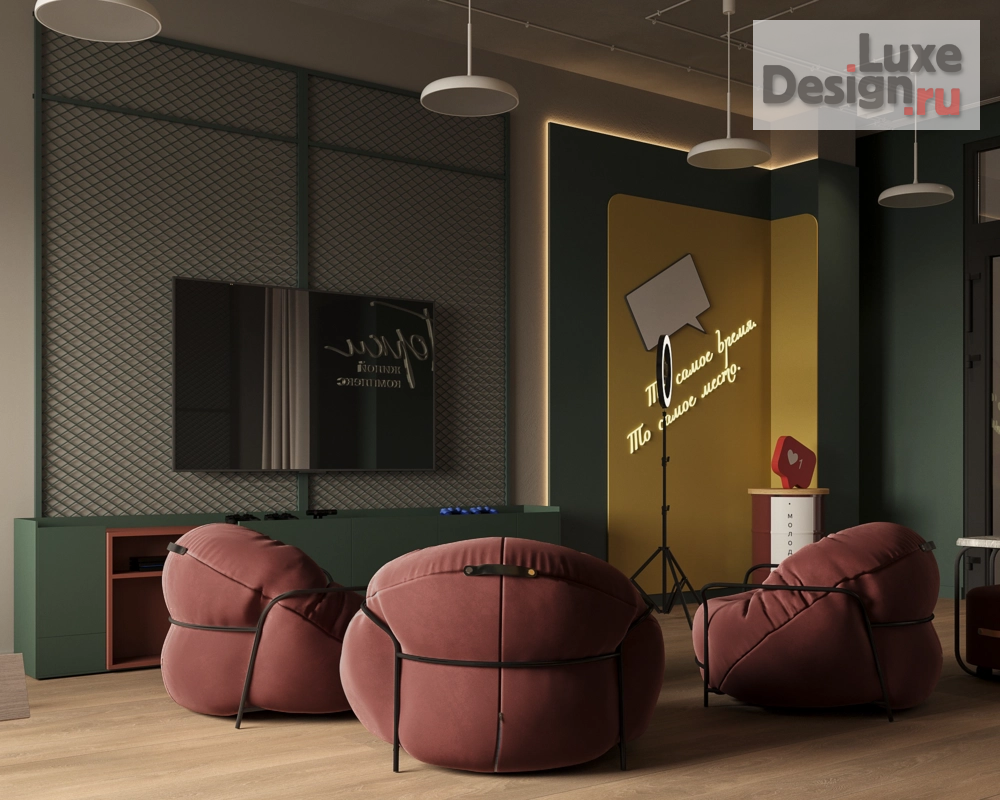 Дизайн интерьера клуба "Детское игровое пространство в жилом комплексе" (фото 6)