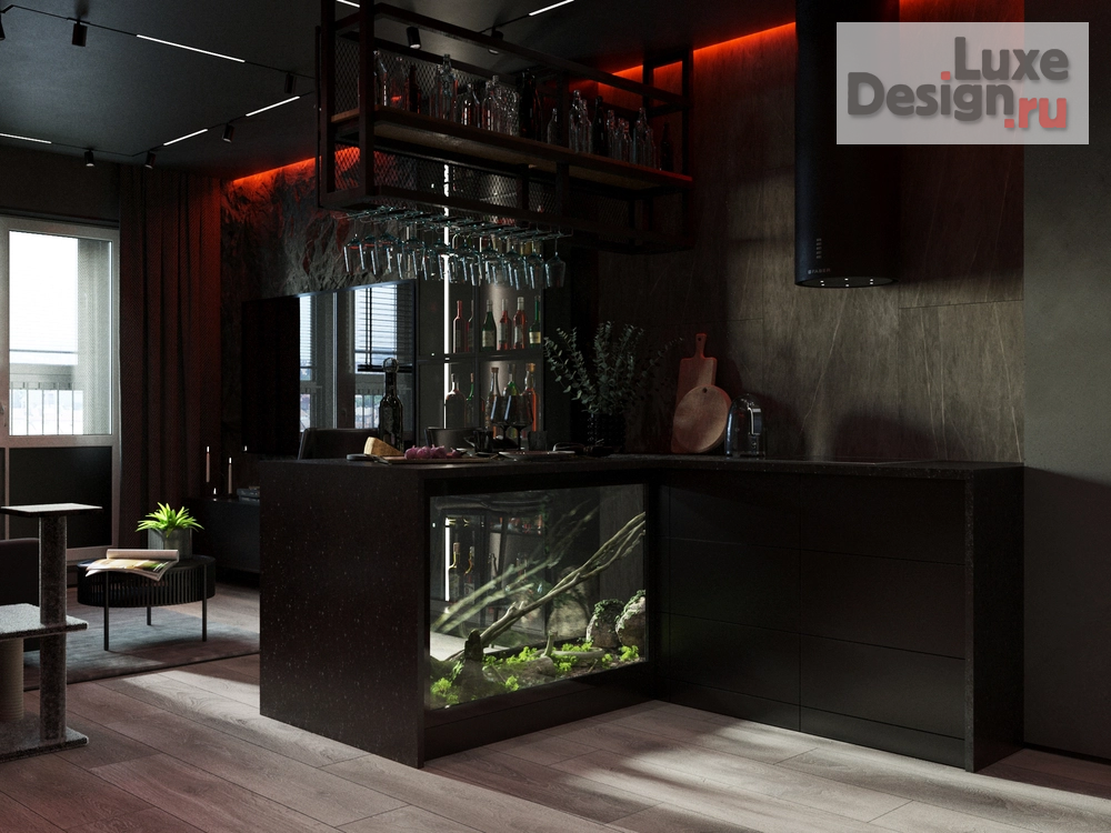 Дизайн интерьера двухкомнатной квартиры "Проект 2-х комнатной квартиры" (фото 6)