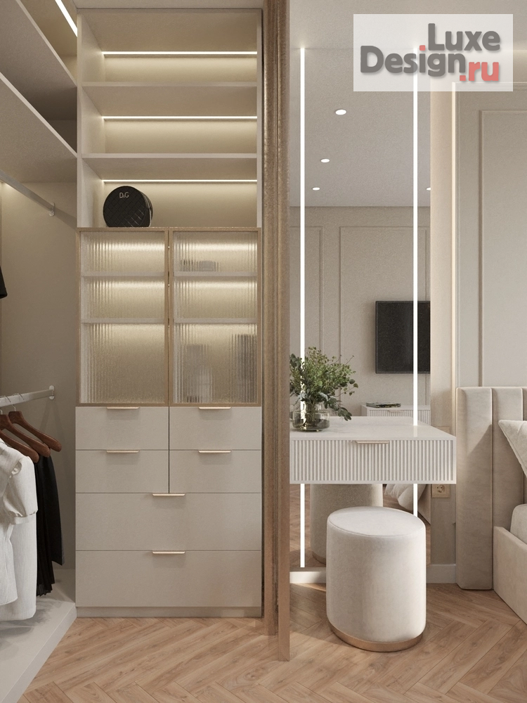 Дизайн интерьера двухкомнатной квартиры "Проект 2-х комнатной квартиры" (фото 7)