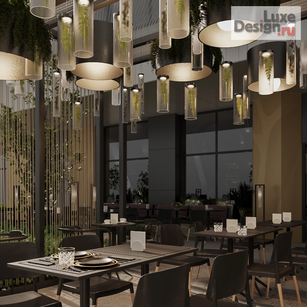 Общественная архитектура "Проект летнего пространства для ресторана" (фото 2)