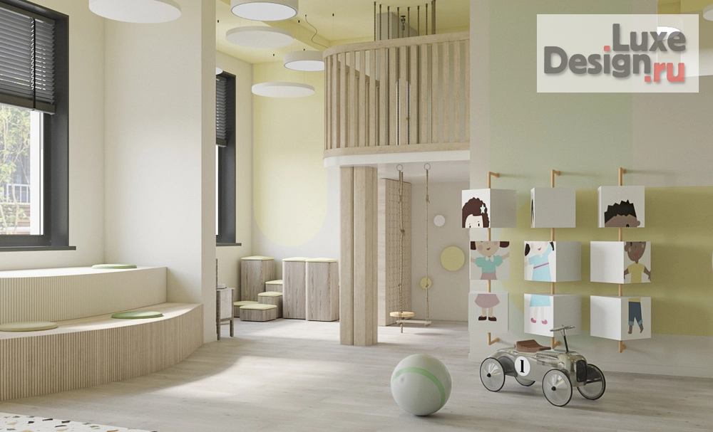 Дизайн интерьера клуба "Детское игровое пространство в жилом комплексе" (фото 3)