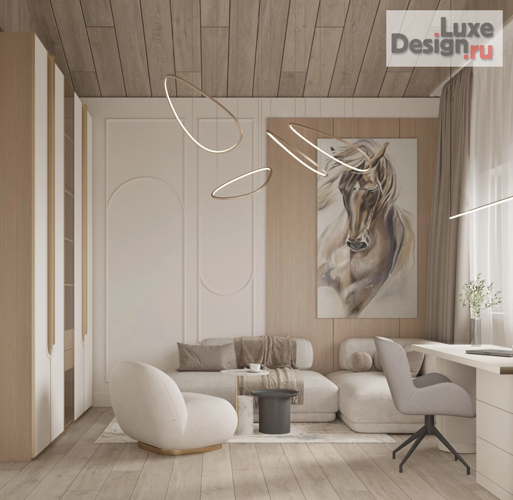 Дизайн интерьера коттеджа "Проект дома в коттеджном посёлке Образцово" (фото 21)