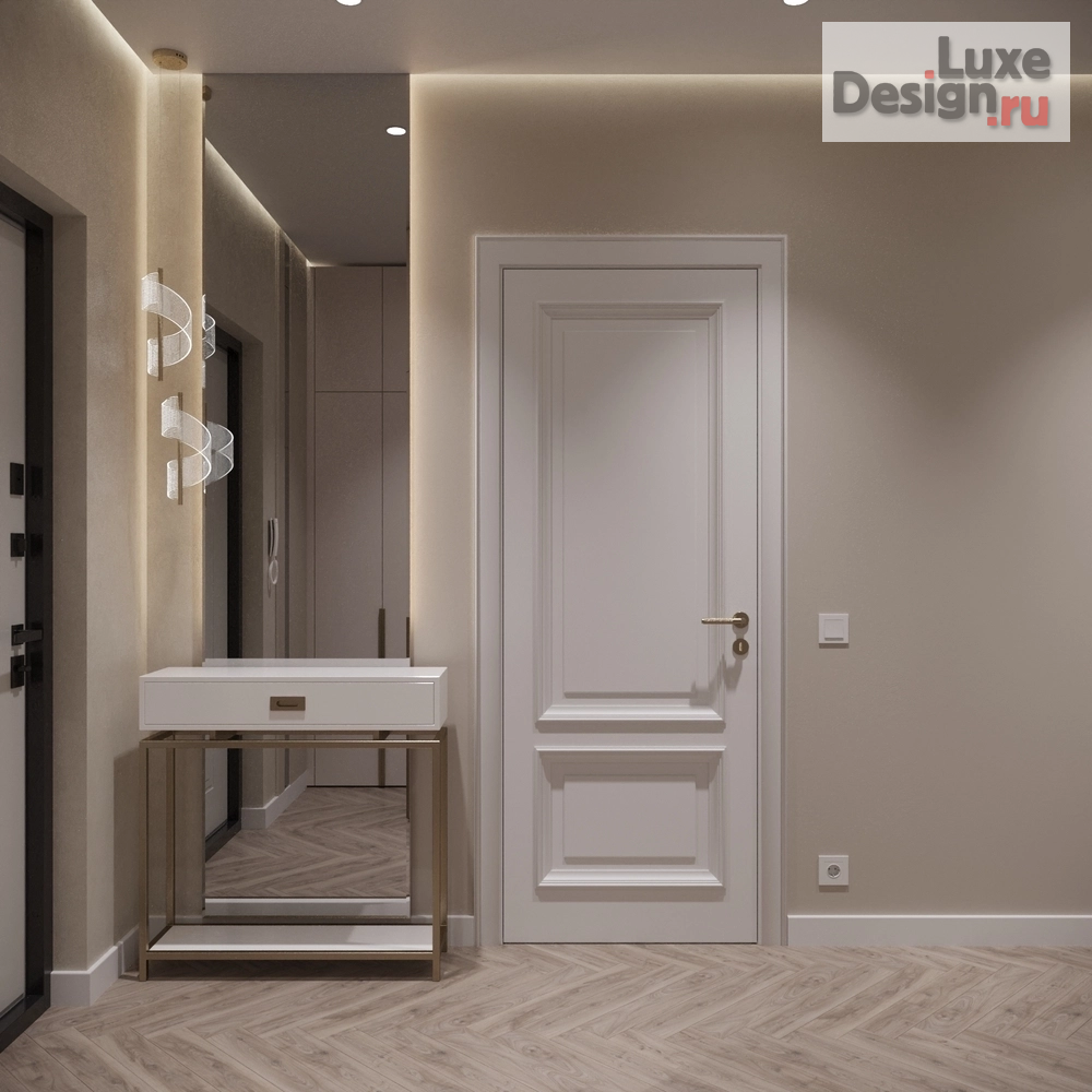 Дизайн интерьера двухкомнатной квартиры "Проект 2-х комнатной квартиры" (фото 12)