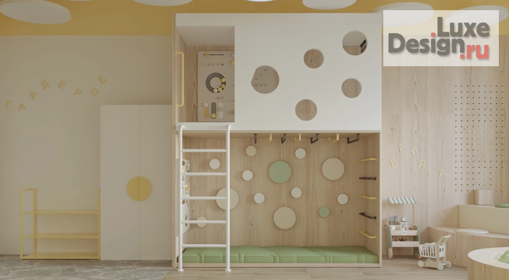 Дизайн интерьера клуба "Детское игровое пространство в жилом комплексе" (фото 12)
