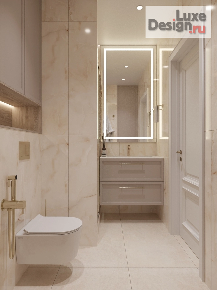 Дизайн интерьера двухкомнатной квартиры "Проект 2-х комнатной квартиры" (фото 10)