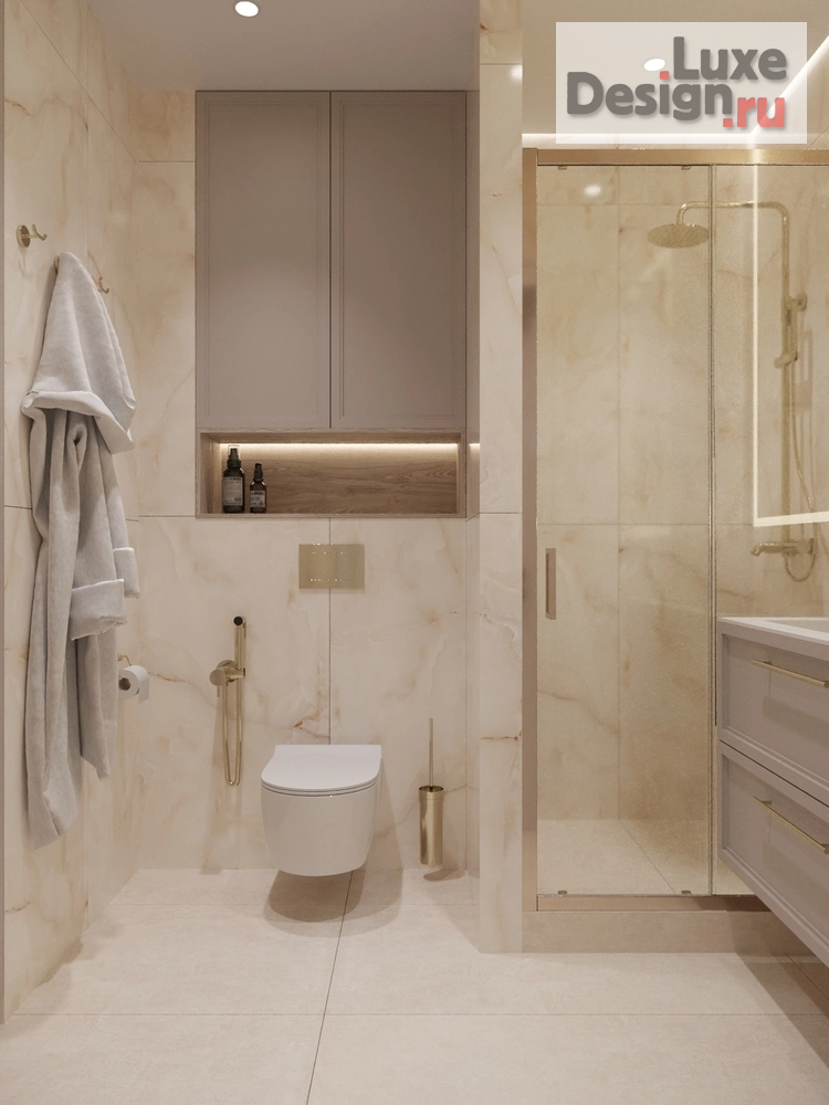 Дизайн интерьера двухкомнатной квартиры "Проект 2-х комнатной квартиры" (фото 11)