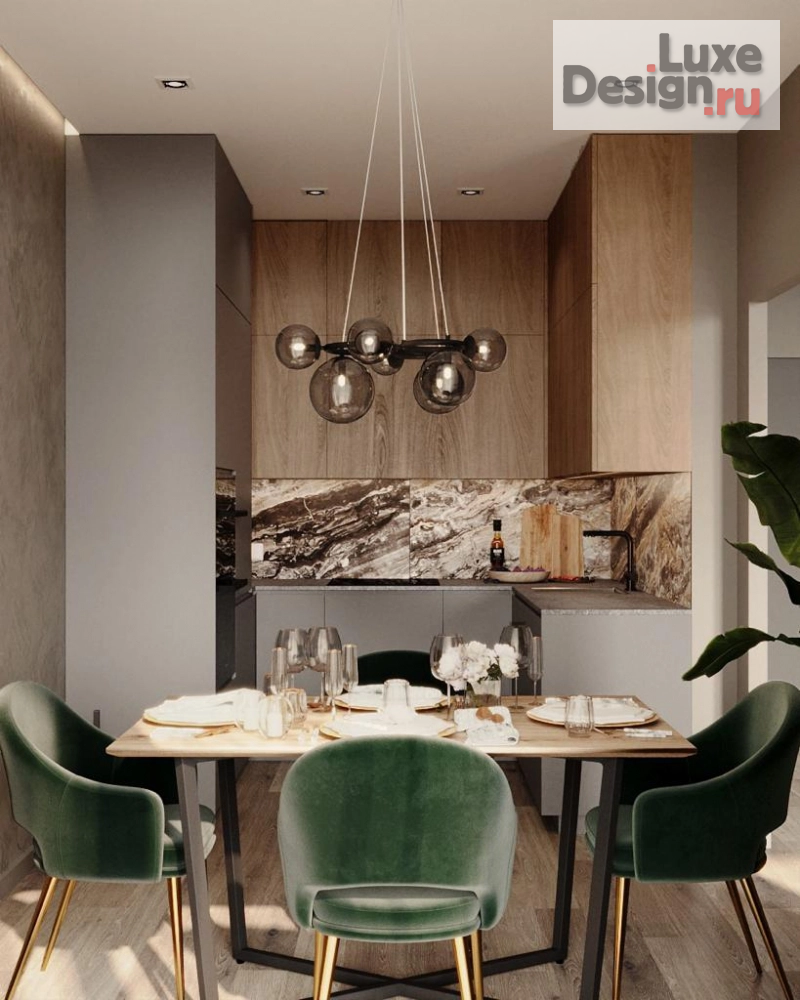 Дизайн интерьера двухкомнатной квартиры "ЖК "SOHO" Шаронова,31" (фото 8)