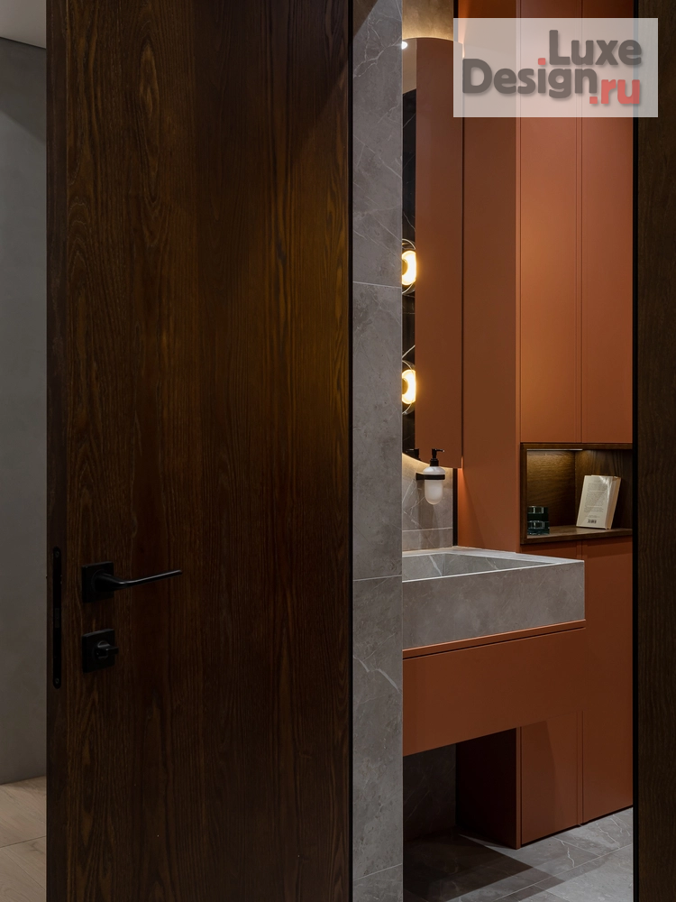 дизайн интерьера санузла "Фото санузла, ЖК Макаровский квартал VI" (фото 2)
