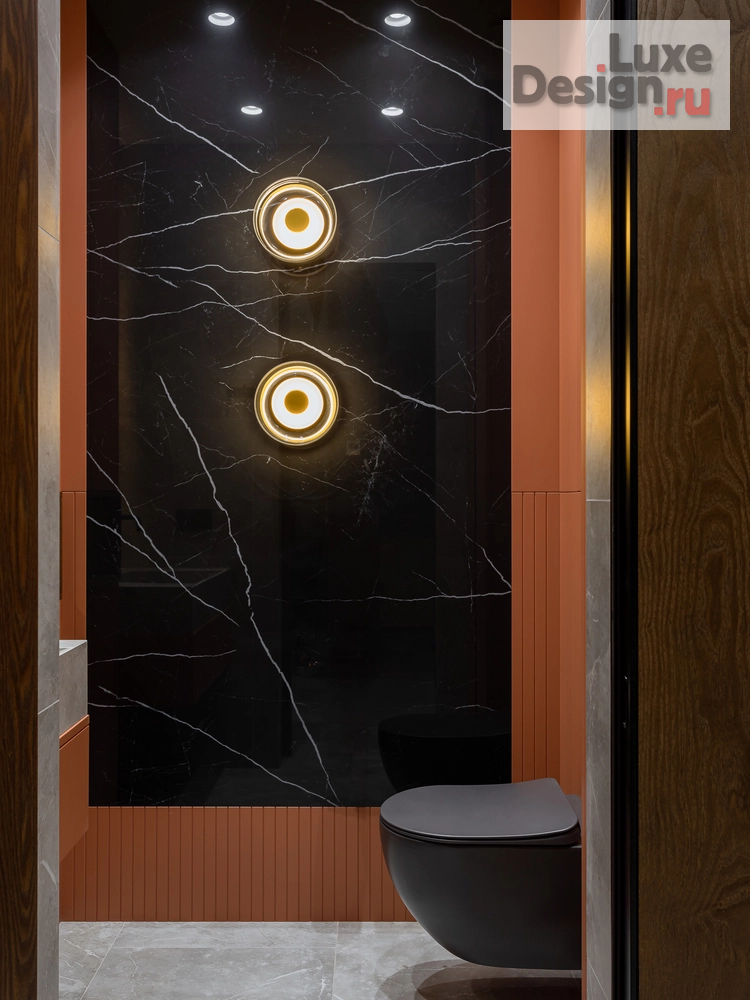 дизайн интерьера санузла "Фото санузла, ЖК Макаровский квартал VI" (фото 3)