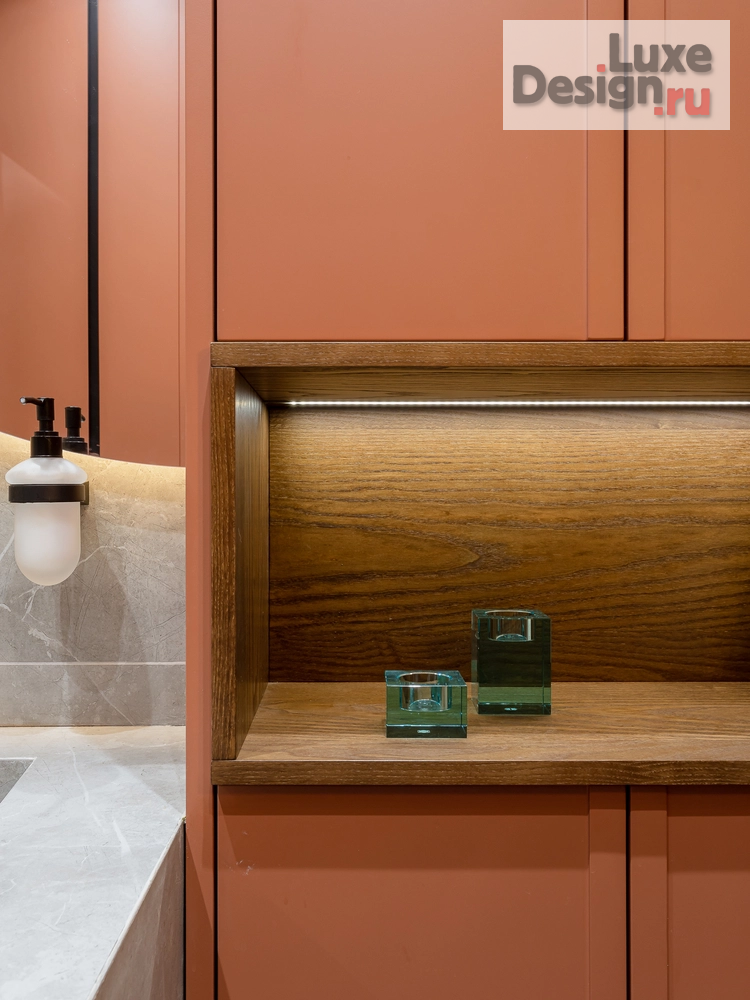 дизайн интерьера санузла "Фото санузла, ЖК Макаровский квартал VI" (фото 9)