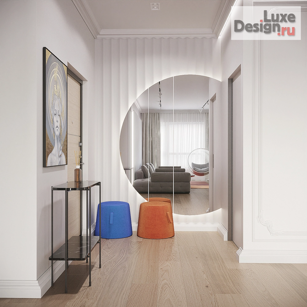 Дизайн интерьера двухкомнатной квартиры "Дизайн квартиры ЖК Clever Park" (фото 13)