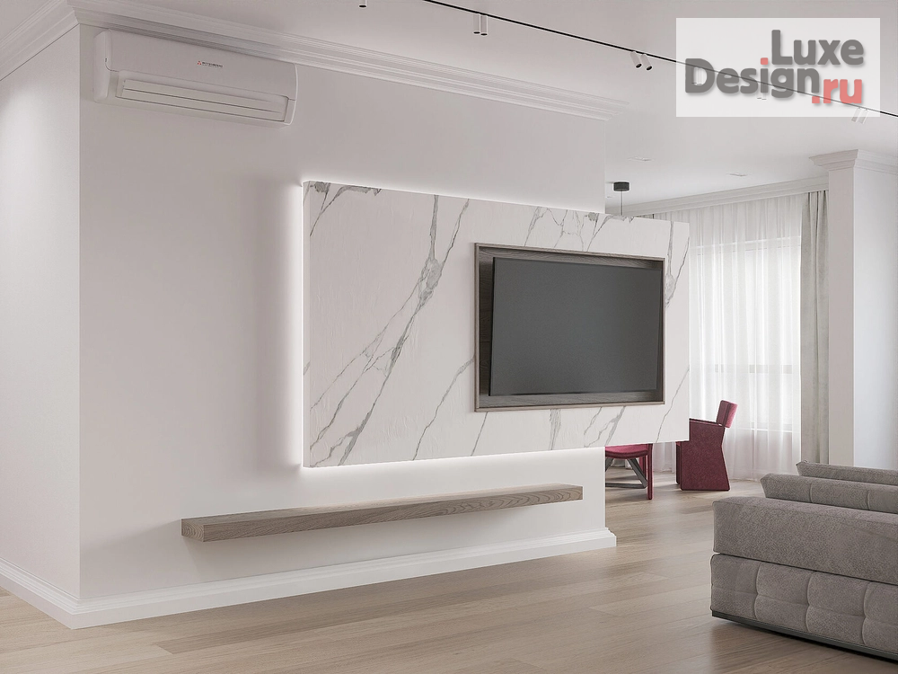 Дизайн интерьера двухкомнатной квартиры "Дизайн квартиры ЖК Clever Park" (фото 2)