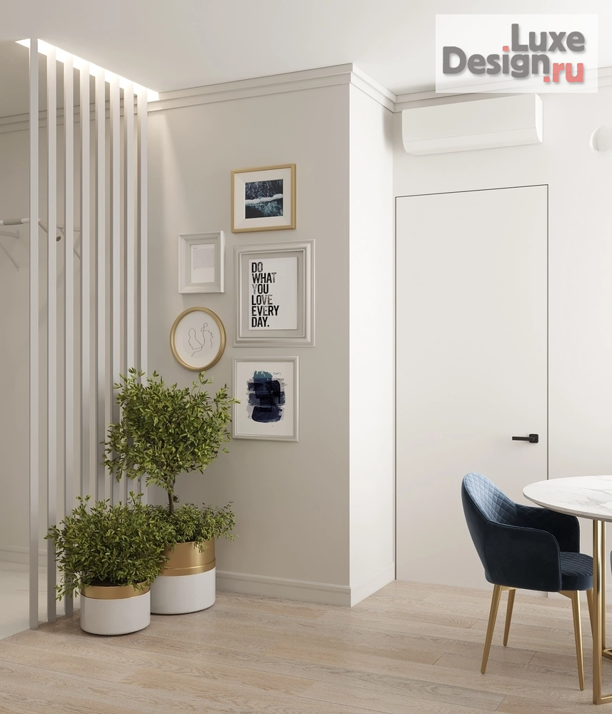 Дизайн интерьера трехкомнатной квартиры "Дизайн квартиры ЖК Парк Столиц" (фото 7)