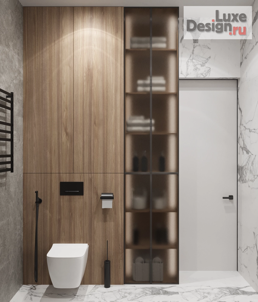 Дизайн интерьера трехкомнатной квартиры "Дизайн квартиры ЖК Парк Столиц" (фото 33)