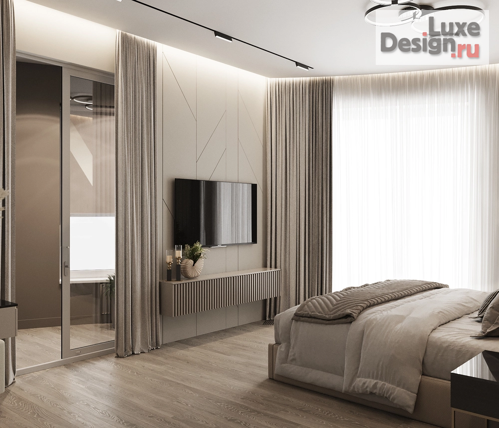 Дизайн интерьера двухкомнатной квартиры "Дизайн квартиры ЖК Forum City" (фото 20)