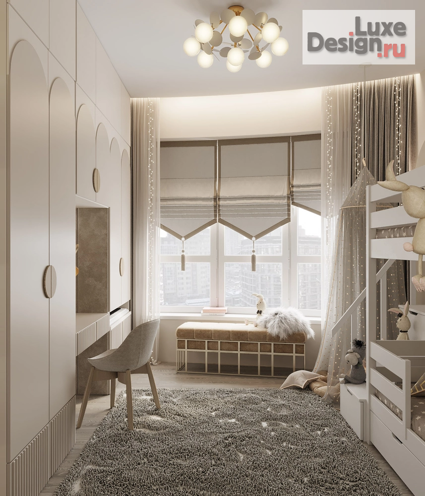 Дизайн интерьера двухкомнатной квартиры "Дизайн квартиры ЖК Forum City" (фото 29)