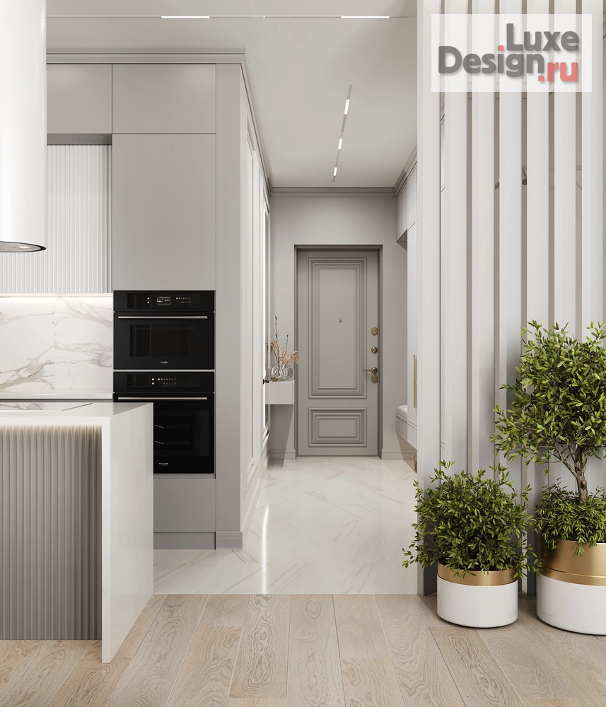 Дизайн интерьера трехкомнатной квартиры "Дизайн квартиры ЖК Парк Столиц" (фото 18)