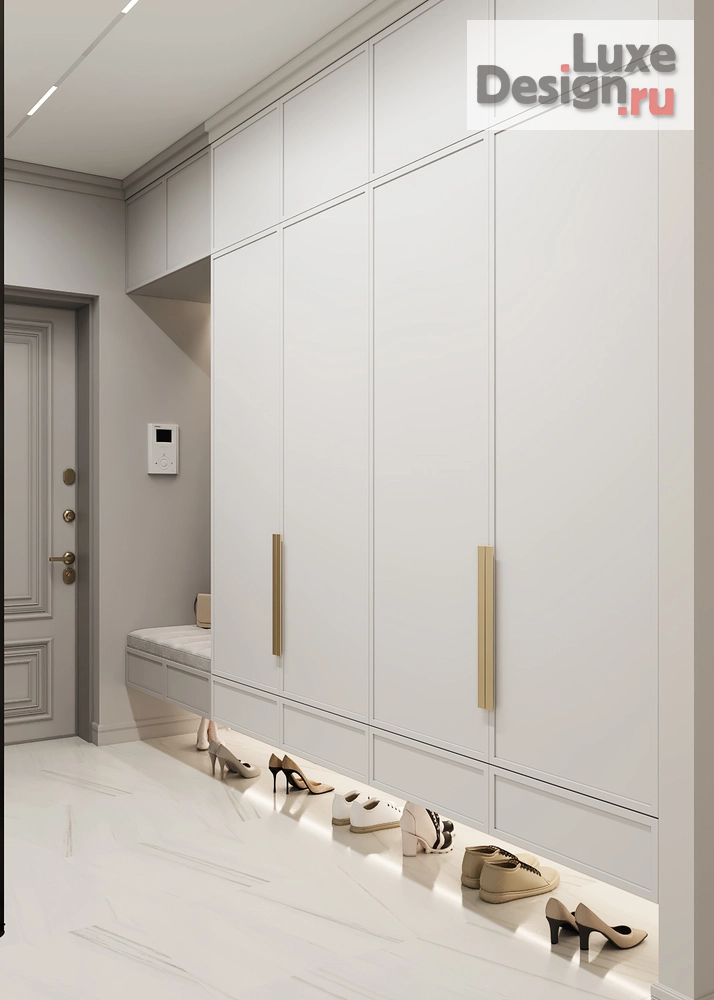 Дизайн интерьера трехкомнатной квартиры "Дизайн квартиры ЖК Парк Столиц" (фото 19)