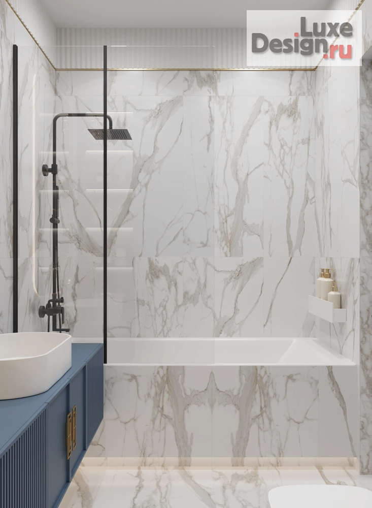 Дизайн интерьера трехкомнатной квартиры "Дизайн квартиры ЖК Парк Столиц" (фото 39)