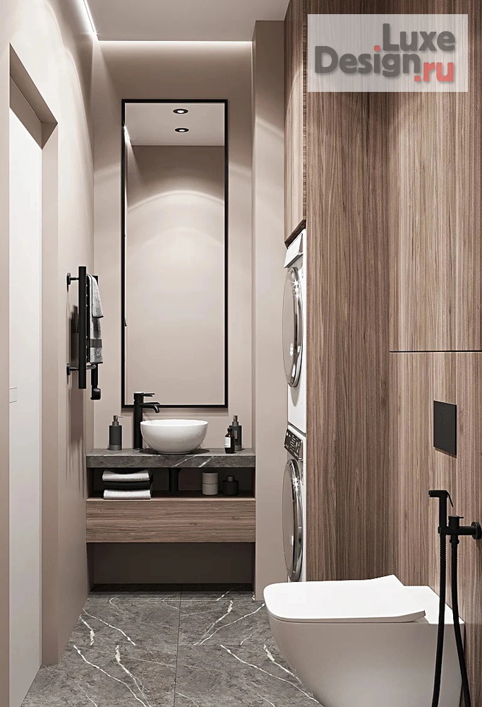 Дизайн интерьера двухкомнатной квартиры "Дизайн квартиры ЖК Clever Park" (фото 14)