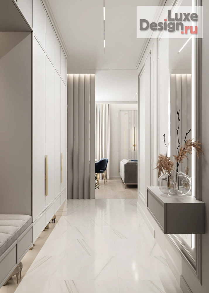 Дизайн интерьера трехкомнатной квартиры "Дизайн квартиры ЖК Парк Столиц" (фото 20)