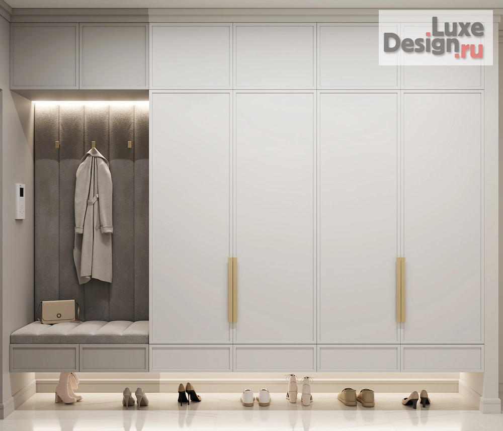 Дизайн интерьера трехкомнатной квартиры "Дизайн квартиры ЖК Парк Столиц" (фото 22)