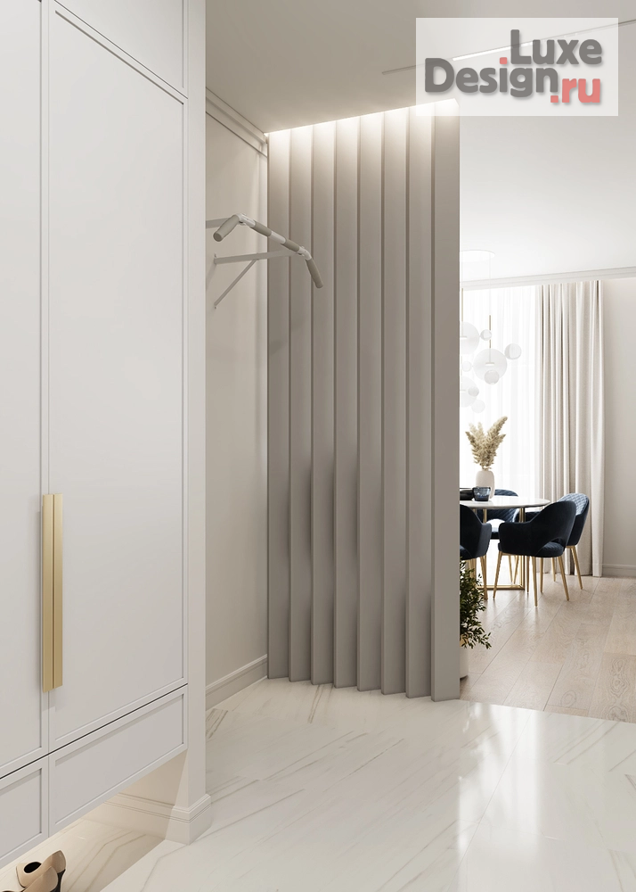 Дизайн интерьера трехкомнатной квартиры "Дизайн квартиры ЖК Парк Столиц" (фото 23)