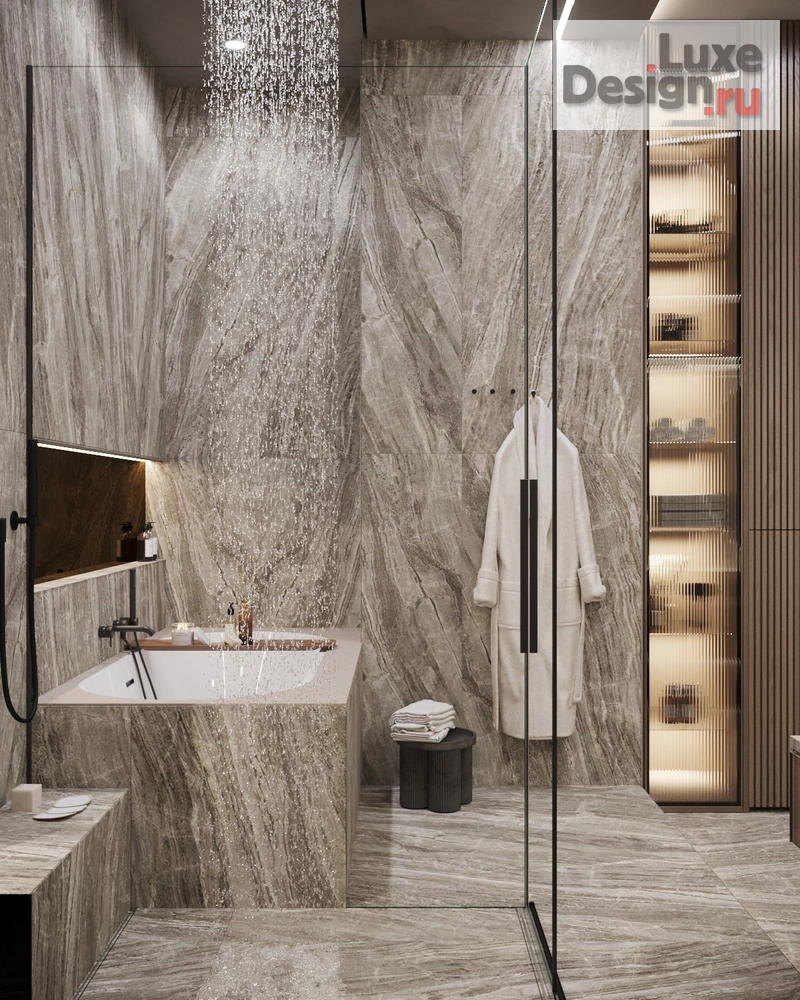 Дизайн интерьера четырехкомнатной квартиры "Дизайн квартиры ЖК Ривьера" (фото 18)