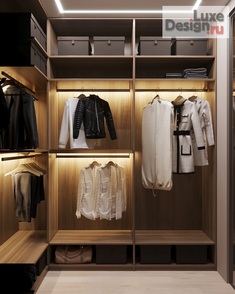 Дизайн интерьера четырехкомнатной квартиры "Дизайн квартиры ЖК Ривьера" (фото 26)