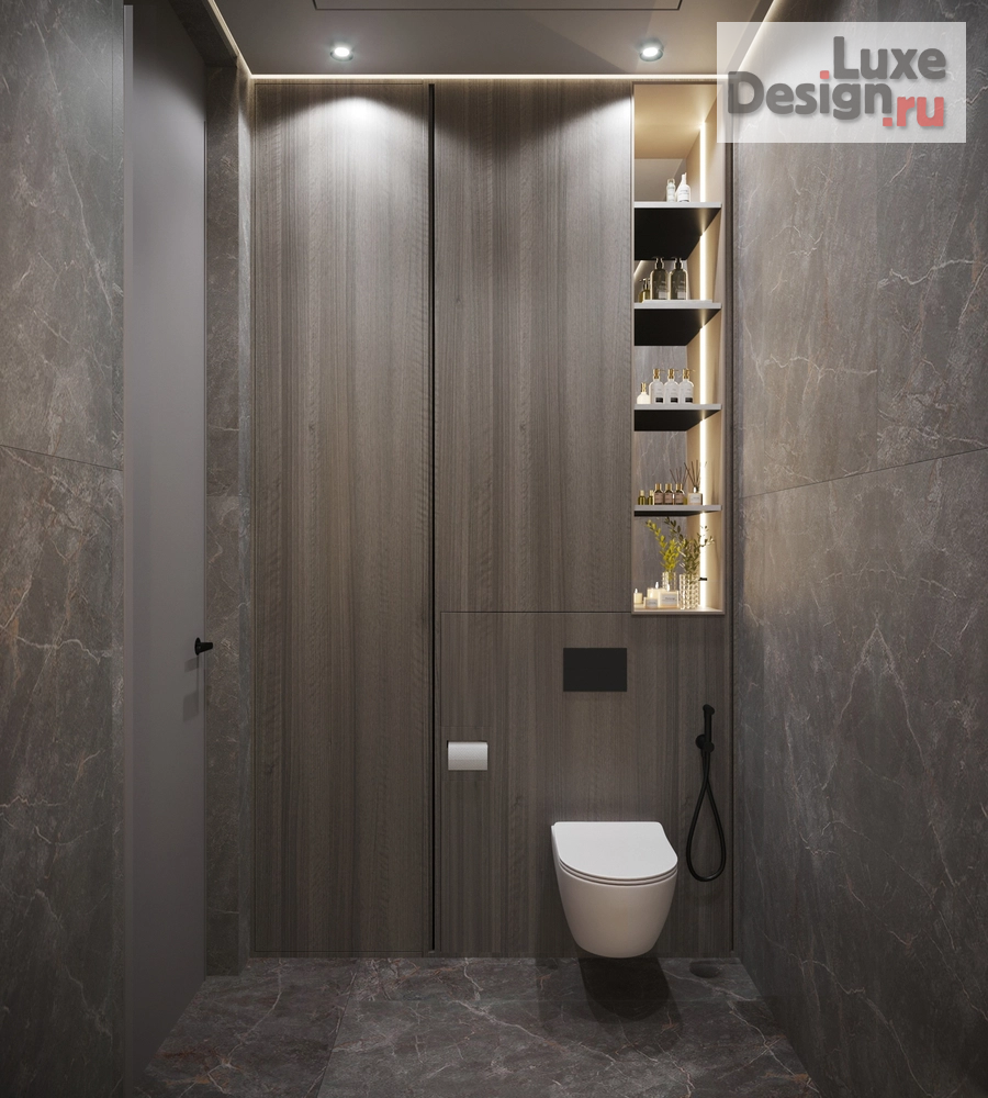 Дизайн интерьера четырехкомнатной квартиры "Дизайн квартиры ЖК Ривьера" (фото 49)