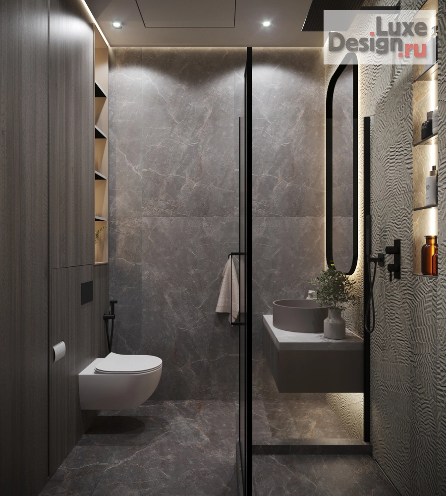 Дизайн интерьера четырехкомнатной квартиры "Дизайн квартиры ЖК Ривьера" (фото 50)